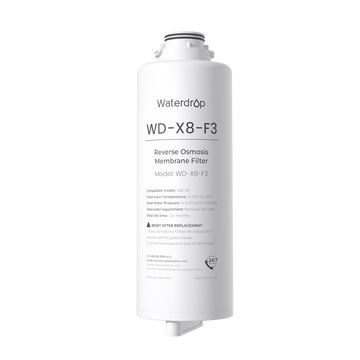 Waterdrop X8-F3 Filter for Waterdrop X8 Reverse Osmosis System | 800 GPD (WD-X8-F3)