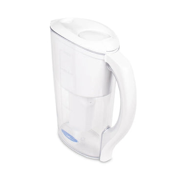 Crystal Quest Water Pitcher Filter System - Light Blue / Demineralizing (DI) (CQE-PI-00609)