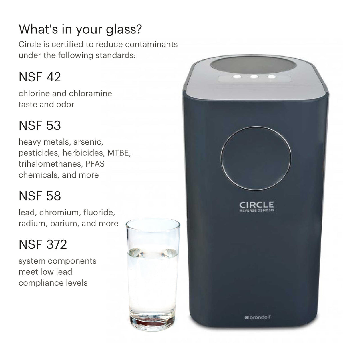 Circle Reverse Osmosis Under Counter Water Filtration System with Brushed Nickel Faucet - image 5