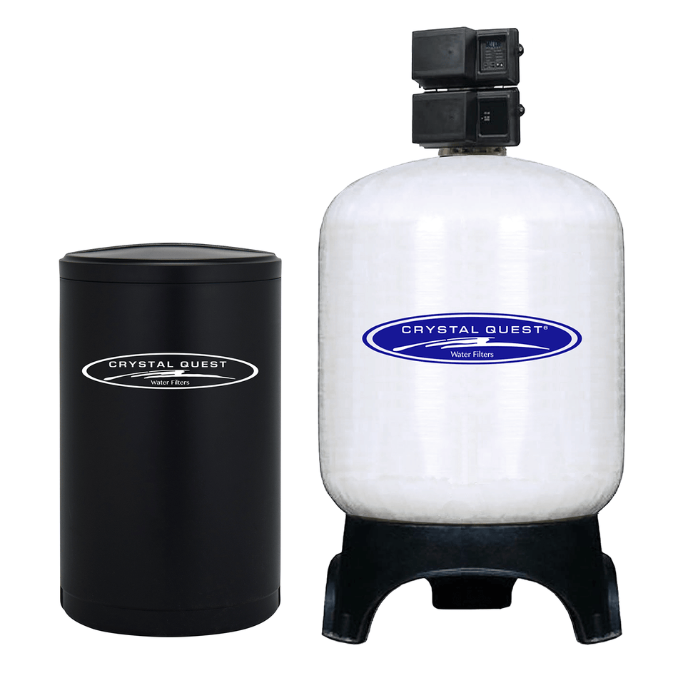 Crystal Quest Commercial Water Softener System (1,800,000 Grains) - Single 60 cu.ft. (CQE-CO-WS18M)