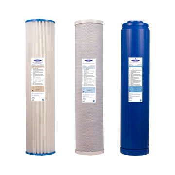 Crystal Quest 4000/5000 GPD Whole House RO Filter Pack (CQ-RC-0004P)