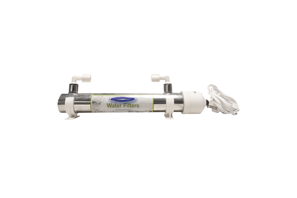 Crystal Quest 6 GPM Ultraviolet Inline Germicidal Water Sterilizer (CQE-UVI-0006)