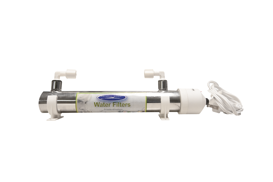 Crystal Quest 8 GPM Ultraviolet Inline Germicidal Water Sterilizer (CQE-UVI-0008)