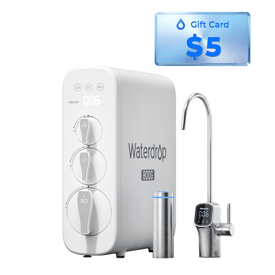 800 GPD Tankless Reverse Osmosis System - Waterdrop G3P800
