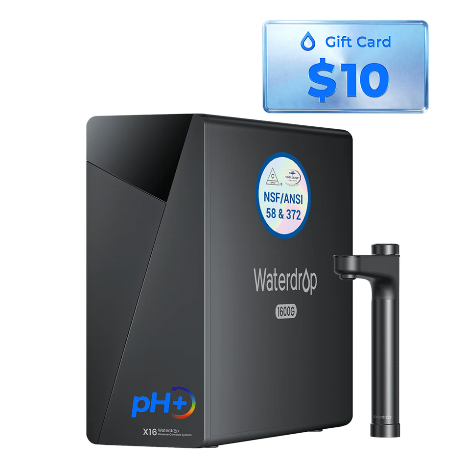 Waterdrop X Series Undersink Reverse Osmosis System, X16