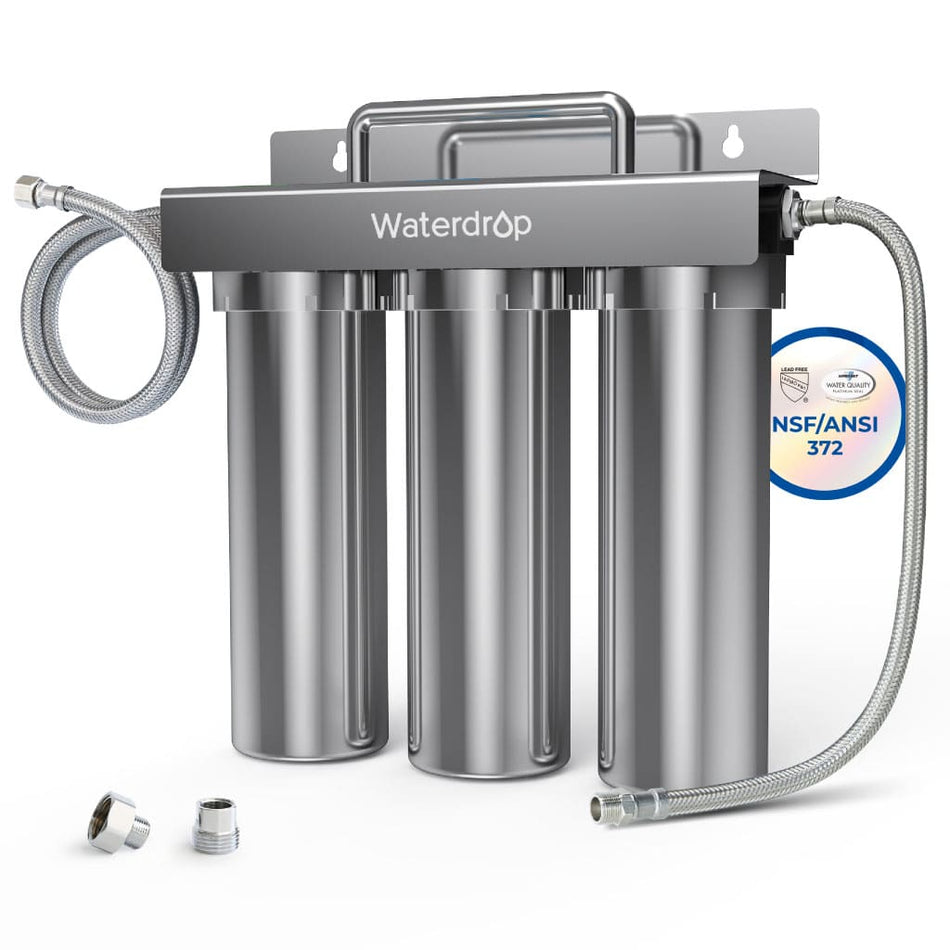 Waterdrop 6-stage Under Sink Ultrafiltration Stainless Steel Water Filter System Waterdrop TST-UF (WD-TST-UF)