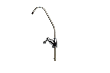 Crystal Quest Chrome Faucet with 1/4" Tube (European Handle) (CQE-PT-03003)