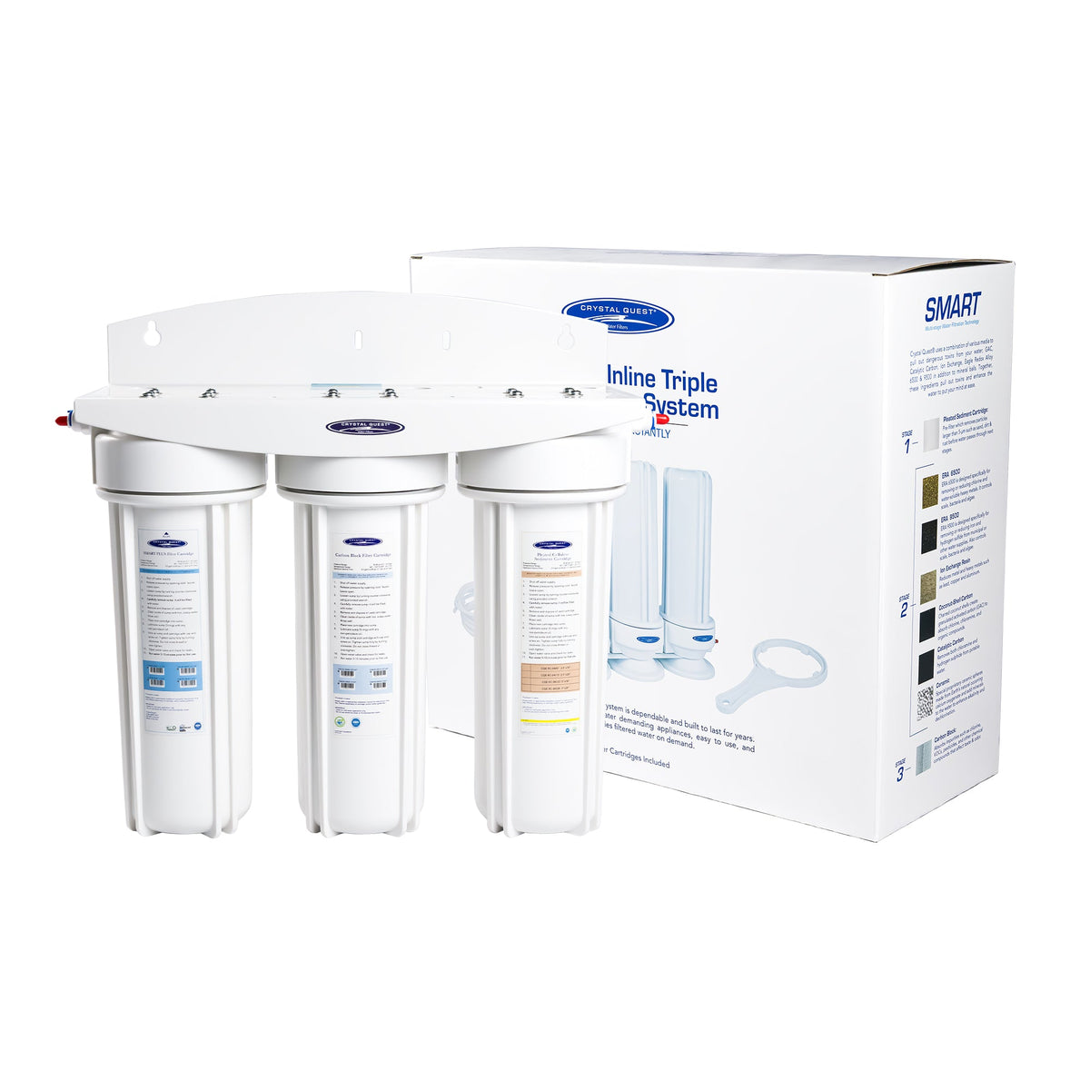 Crystal Quest Commercial Inline SMART Water Filter, view 6