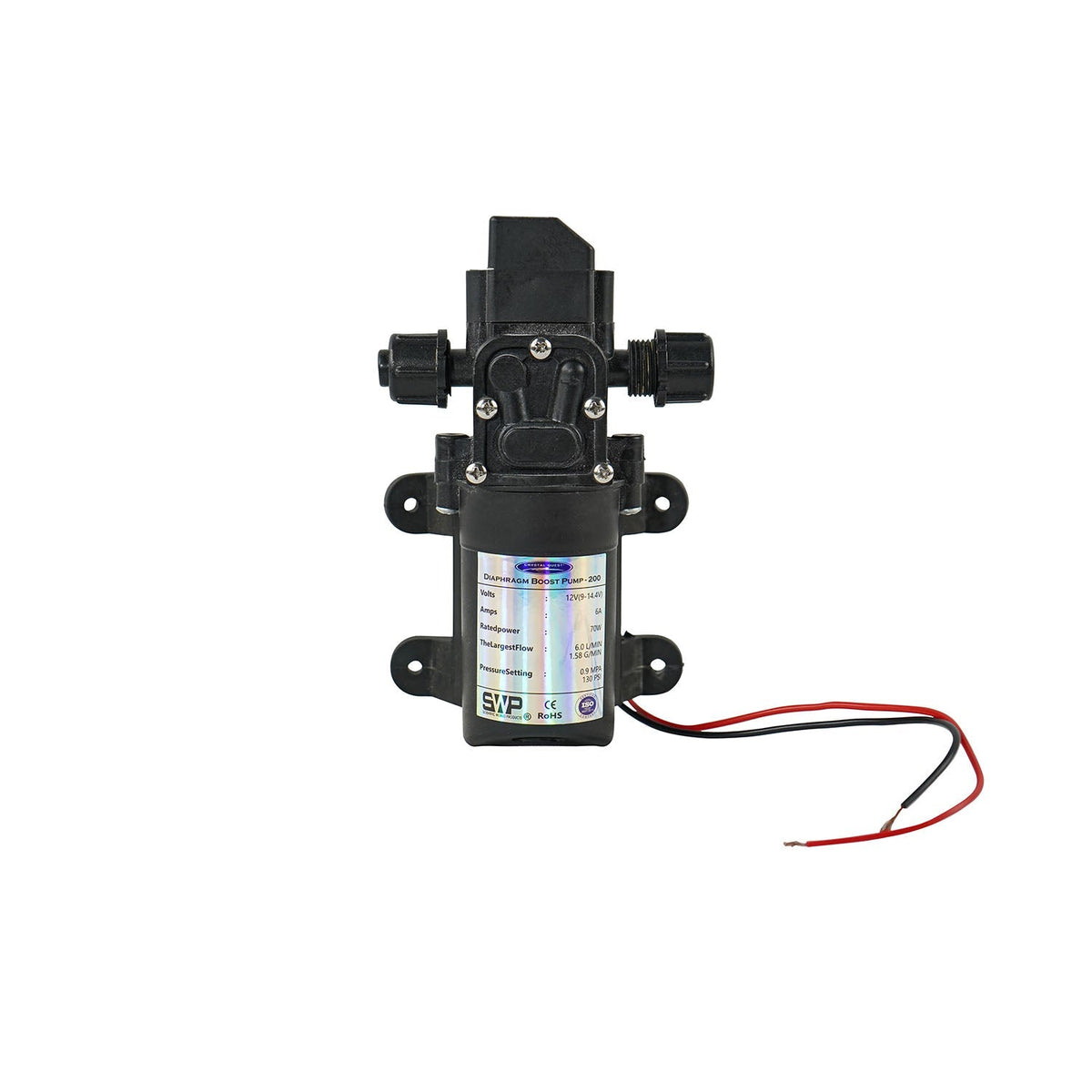 Crystal Quest Diaphragm Pumps - Diaphragm Pump 400 (CQE-PT-1521B)