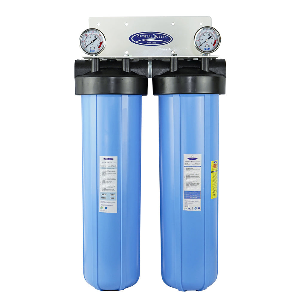 Big Blue Whole House Water Filter, SMART Series (6-8 GPM | 2-3 people)