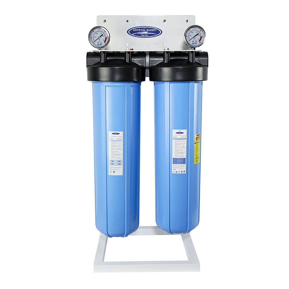 Big Blue Whole House Water Filter | Metal Removal (4-6 GPM | 1-2 people)
