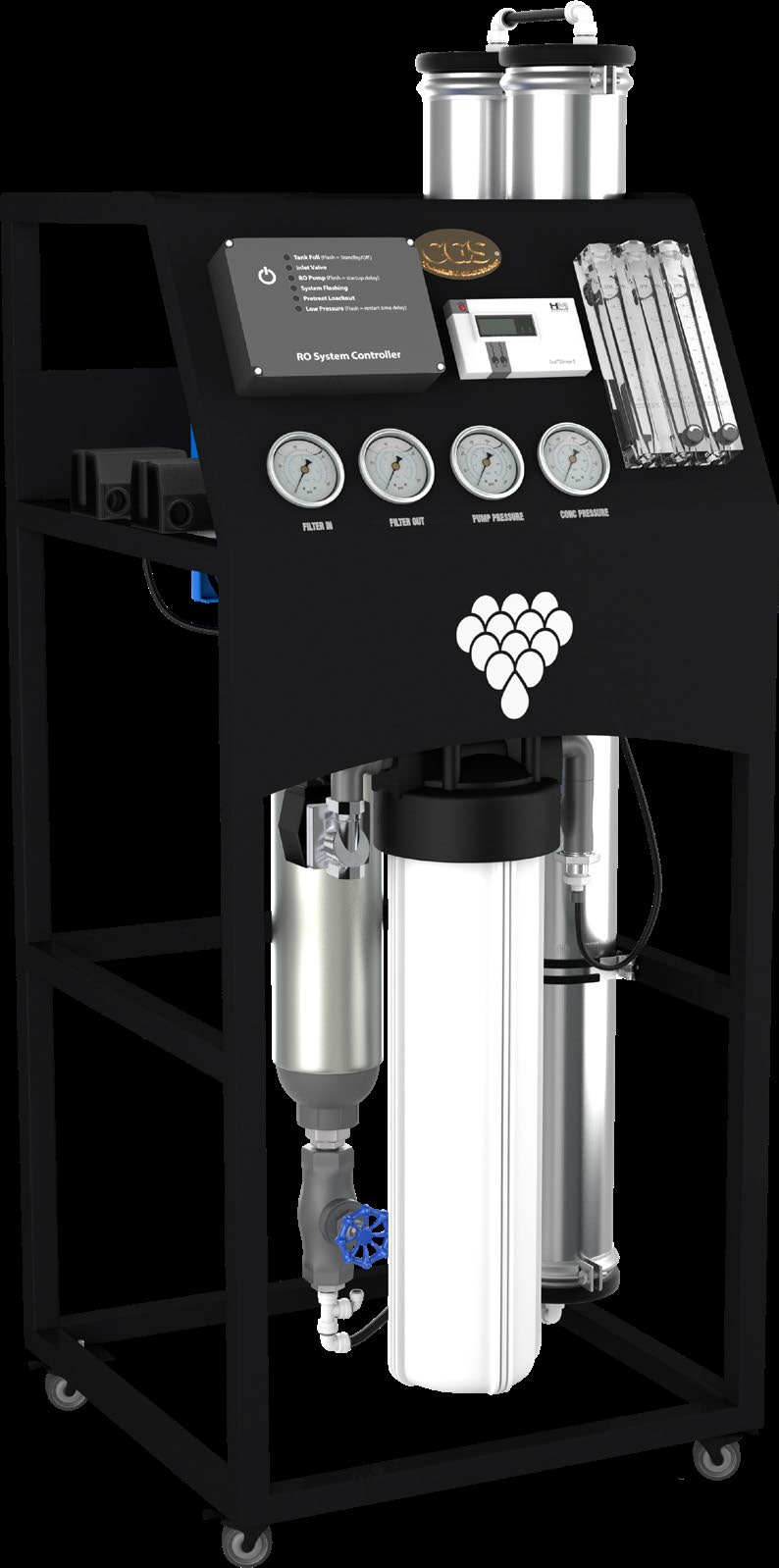 WaterWorld USA CGS Commercial Grade RO System (6000 GPD) (CGS-6000)