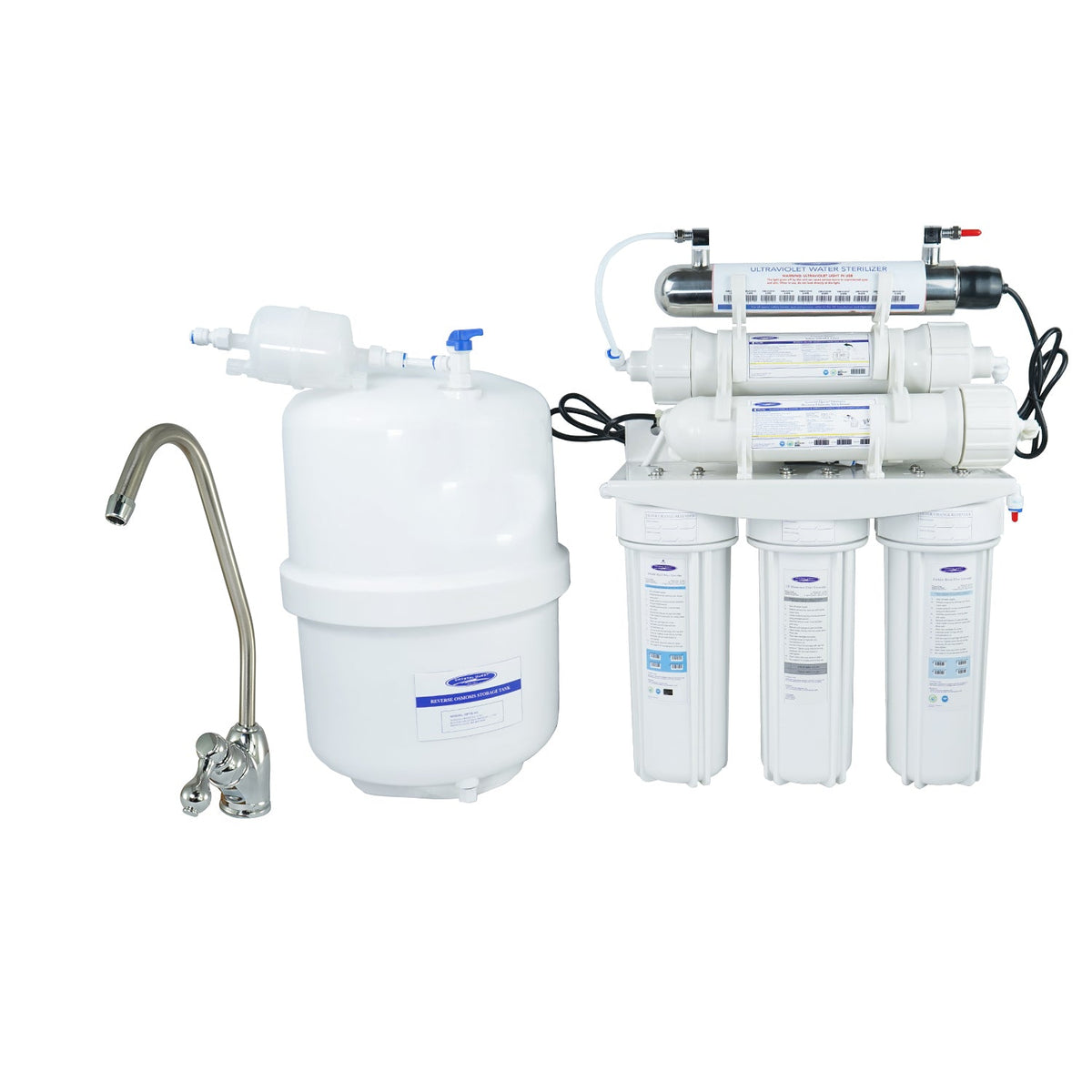 Thunder Ultrafiltration/Reverse Osmosis Under Sink Water Filter | 4000C | 14 Stages of Filtration