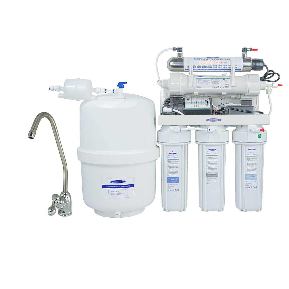 Thunder Ultrafiltration/Reverse Osmosis Under Sink Water Filter | 4000CP | 14 Stages of Filtration