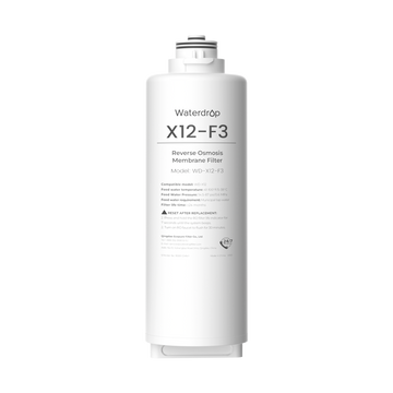 Waterdrop X12-F3 Filter for Waterdrop X12 Reverse Osmosis System | 1200 GPD (WD-X12-F3)